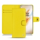 Capa em pele OnePlus 8 Pro - Jaune fluo