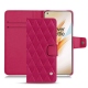 Capa em pele OnePlus 8 Pro - Rose fluo - Couture