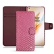 Housse cuir OnePlus 8 Pro - Serpent ciclamino