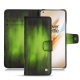 Housse cuir OnePlus 8 Pro - Vert Patine