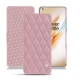 Capa em pele OnePlus 8 Pro - Rose - Couture ( Nappa - Pantone 2365C ) 