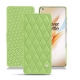 Funda de piel OnePlus 8 Pro - Vert olive - Couture ( Nappa - Pantone 578U ) 