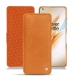 Housse cuir OnePlus 8 Pro - Mandarine vintage ( Pantone 165C ) 