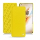 Housse cuir OnePlus 8 Pro - Jaune fluo