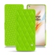 Capa em pele OnePlus 8 Pro - Vert fluo - Couture