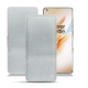 Custodia in pelle OnePlus 8 Pro - Platinium ( Pantone 877C ) 