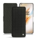 Capa em pele OnePlus 8 Pro - Abaca nero