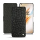 OnePlus 8 Pro leather case - Autruche nero