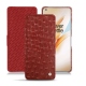 Housse cuir OnePlus 8 Pro - Autruche ciliegia