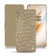 Funda de piel OnePlus 8 Pro - Autruche desert