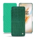 Housse cuir OnePlus 8 Pro - Crocodile pino