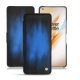 Housse cuir OnePlus 8 Pro - Bleu Patine