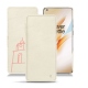 OnePlus 8 Pro leather case - Blanc escumo
