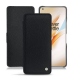 Housse cuir OnePlus 8 Pro - Noir élégant