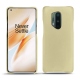Capa em pele OnePlus 8 Pro - Beige ( Nappa - Pantone 7502C ) 