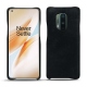 OnePlus 8 Pro leather cover - Dark vintage ( Roughtcut - Black#5256 ) 