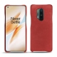 Capa em pele OnePlus 8 Pro - Cerise vintage ( Pantone 185C ) 