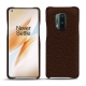 Coque cuir OnePlus 8 Pro - Châtaigne ( Pantone 476C ) 