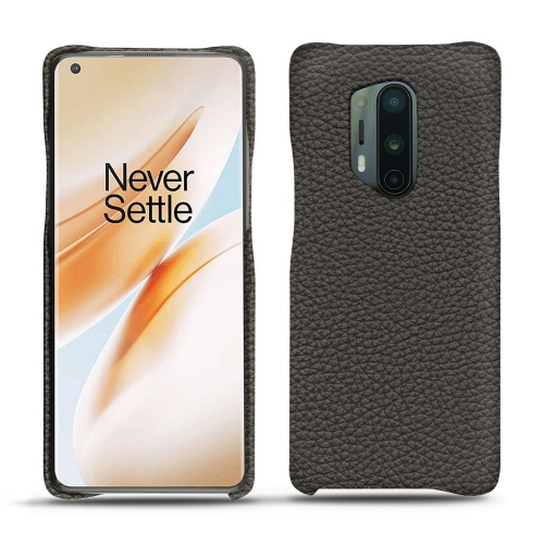 Conchas de cuero para su OnePlus 8 ProAnthracite ( Pantone #41403c ) 