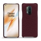 Funda de piel OnePlus 8 Pro - Lie de vin ( Pantone 5115C ) 