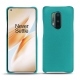 Capa em pele OnePlus 8 Pro - Bleu fluo