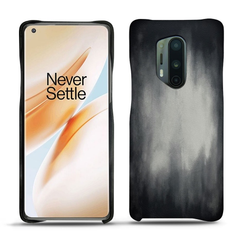 Conchas de cuero para su OnePlus 8 ProGris Patine