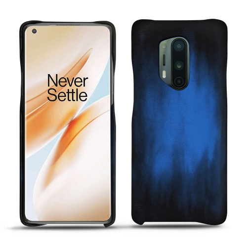 OnePlus 8 Pro용 가죽 케이스Bleu Patine