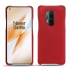 レザーケース OnePlus 8 Pro - Rouge troupelenc