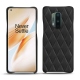 Funda de piel OnePlus 8 Pro - Noir - Couture ( Nappa - Black ) 