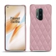 Custodia in pelle OnePlus 8 Pro - Rose - Couture ( Nappa - Pantone 2365C ) 