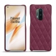 Lederschutzhülle OnePlus 8 Pro - Prune vintage - Couture