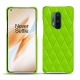 Funda de piel OnePlus 8 Pro - Vert fluo - Couture