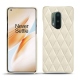 Custodia in pelle OnePlus 8 Pro - Blanc escumo - Couture