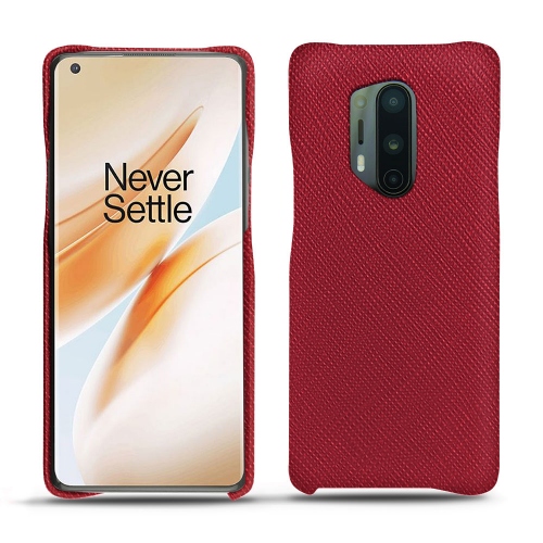Des coques en cuir pour votre OnePlus 8 ProRouge passion ( Pantone #a6192e ) 