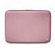Housse cuir pour ordinateur portable 13' - Griffe 2 - Rose ( Nappa - Pantone 2365C ) 