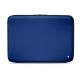 Housse cuir pour ordinateur portable 13' - Griffe 2 - Bleu océan ( Nappa - Pantone 293C ) 