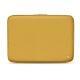Housse cuir pour ordinateur portable 13' - Griffe 2 - Mimosa ( Pantone 141C ) 