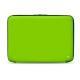 Housse cuir pour ordinateur portable 13' - Griffe 2 - Vert fluo