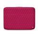 Housse cuir pour ordinateur portable 13' - Griffe 2 - Rose fluo - Couture