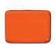 Notebook-Lederschutzhülle 13' - Griffe 2 - Orange fluo - Couture
