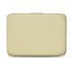 Leather sleeve for 13' laptop - Griffe 2 - Beige PU