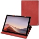 Custodia in pelle Microsoft Surface Pro 7 - Cerise vintage ( Pantone 185C ) 