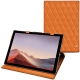 Funda de piel Microsoft Surface Pro 7 - Orange - Couture ( Nappa - Pantone 1495U ) 