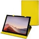 Custodia in pelle Microsoft Surface Pro 7 - Jaune fluo