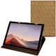Capa em pele Microsoft Surface Pro 7 - Sable vintage - Couture