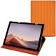 Capa em pele Microsoft Surface Pro 7 - Abaca arancio