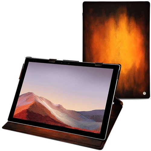 硬质真皮保护套 MMicrosoft Surface Pro 7Fauve Patine