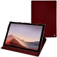 Funda de piel Microsoft Surface Pro 7 - Rouge Veggie