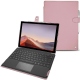 Capa em pele Microsoft Surface Pro 7 - Rose ( Nappa - Pantone 2365C ) 