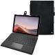 Custodia in pelle Microsoft Surface Pro 7 - Dark vintage ( Roughtcut - Black#5256 ) 